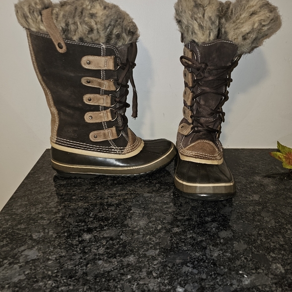 SOREL Joan of Arctic 1540 Tall Boots WATERPROOF 👢 - Picture 3 of 8